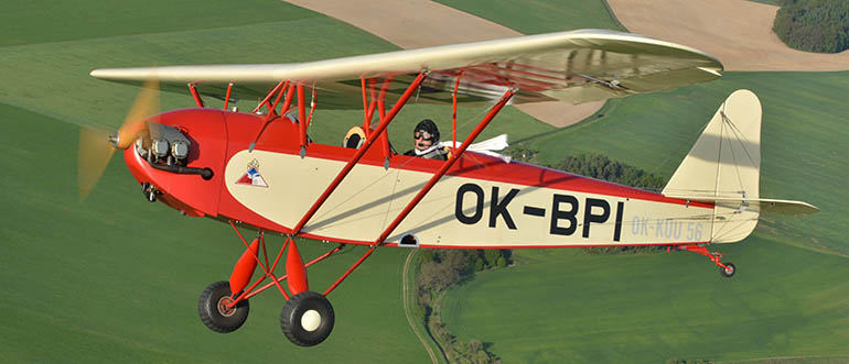 Přikryl-Blecha PB-6 Racek - Legendy Nebes